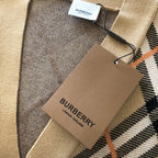 Check Knit Cardigan - Men's