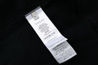 Black Cotton Graphic Pullover - Men's