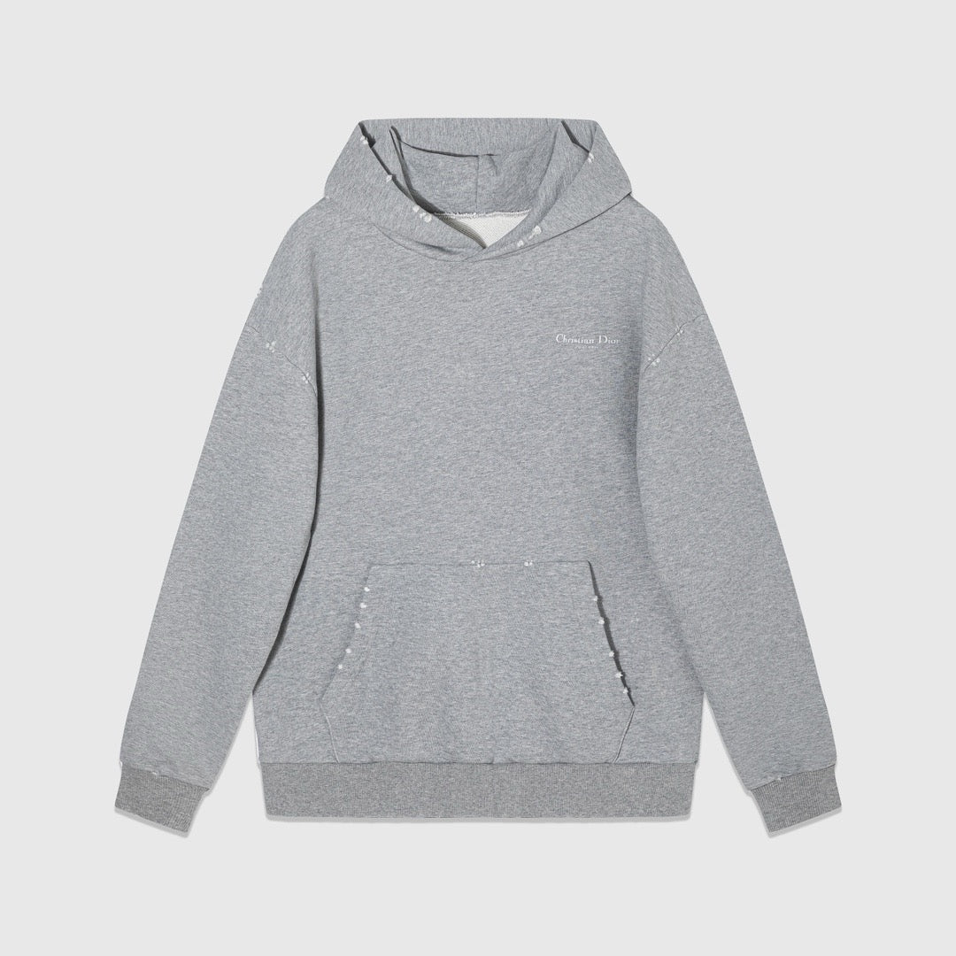 Black Cotton Plain Pullover - Men's