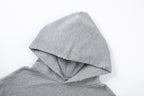 Black Cotton Plain Pullover - Men's