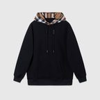 Check Hood Lining Hoodie - Men's