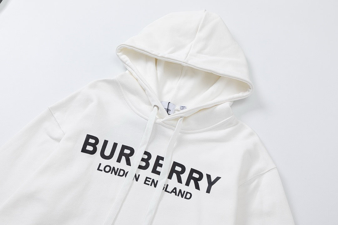 Black Cotton Bold Text Pullover - Men's
