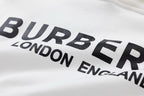 Black Cotton Bold Text Pullover - Men's