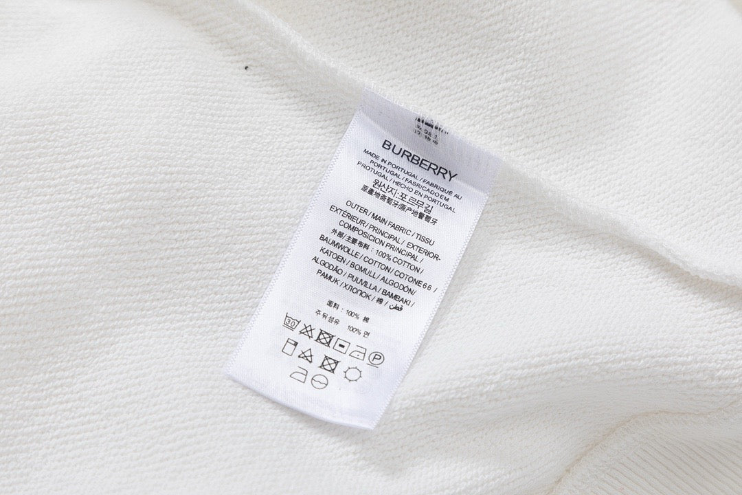 Black Cotton Bold Text Pullover - Men's