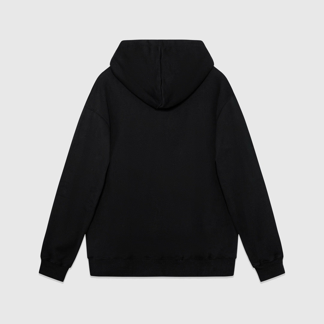 Grey Cotton Plain Pullover - Men's