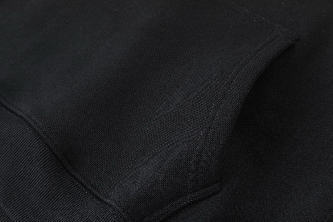 Grey Cotton Plain Pullover - Men's