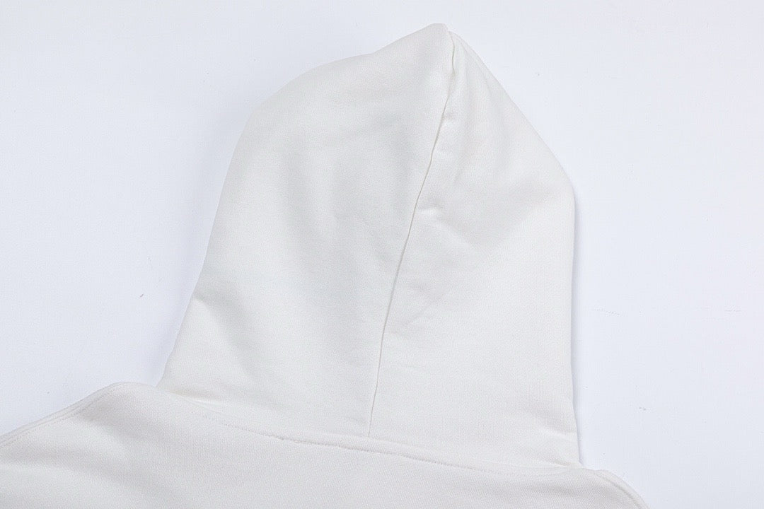 Black Cotton Text Logo Pullover - Men's