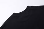 Black Jersey Striped Sleeve Long-Sleeve - Men's