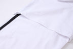 Black Jersey Striped Sleeve Long-Sleeve - Men's