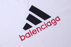 Black Jersey Striped Sleeve Long-Sleeve - Men's