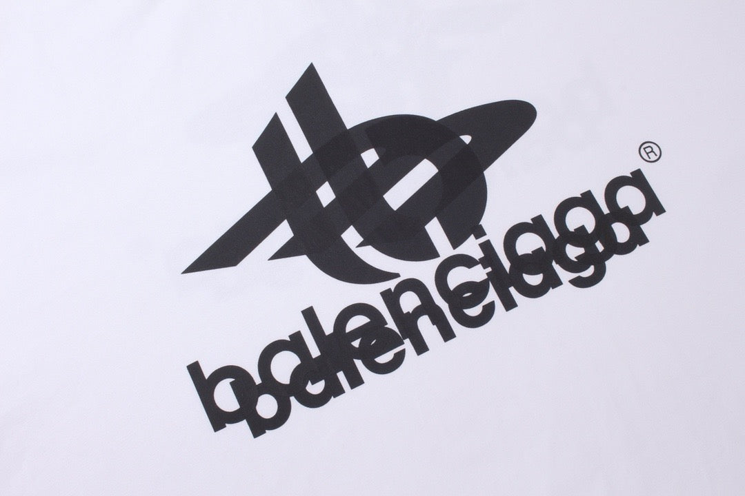 Black Cotton Logo Long-Sleeve - Men's