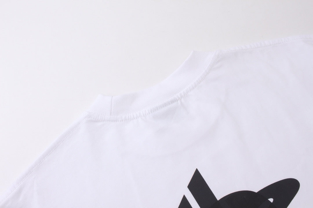 Black Cotton Logo Long-Sleeve - Men's