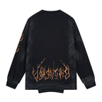 Distressed Metal Graphic T-Shirt - Men's
