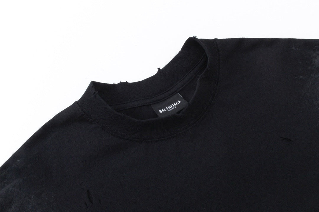 Distressed Metal Graphic T-Shirt - Men's