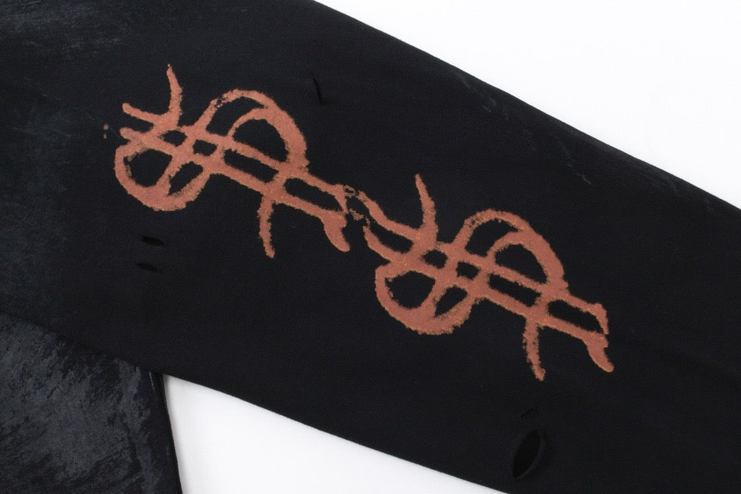 Distressed Metal Graphic T-Shirt - Men's