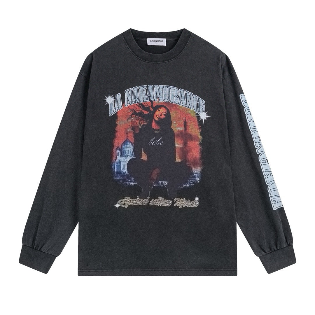 Washed Band Graphic T-Shirt - Men's