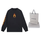 Flame Logo Long Sleeve T-Shirt - Men's
