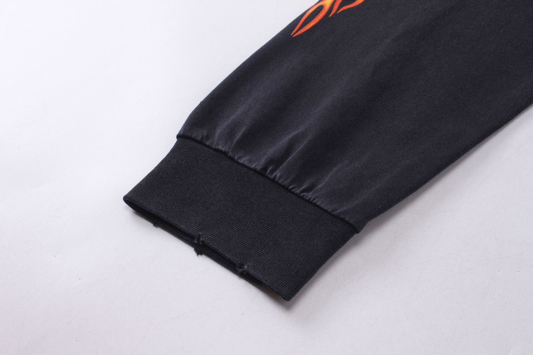 Flame Logo Long Sleeve T-Shirt - Men's