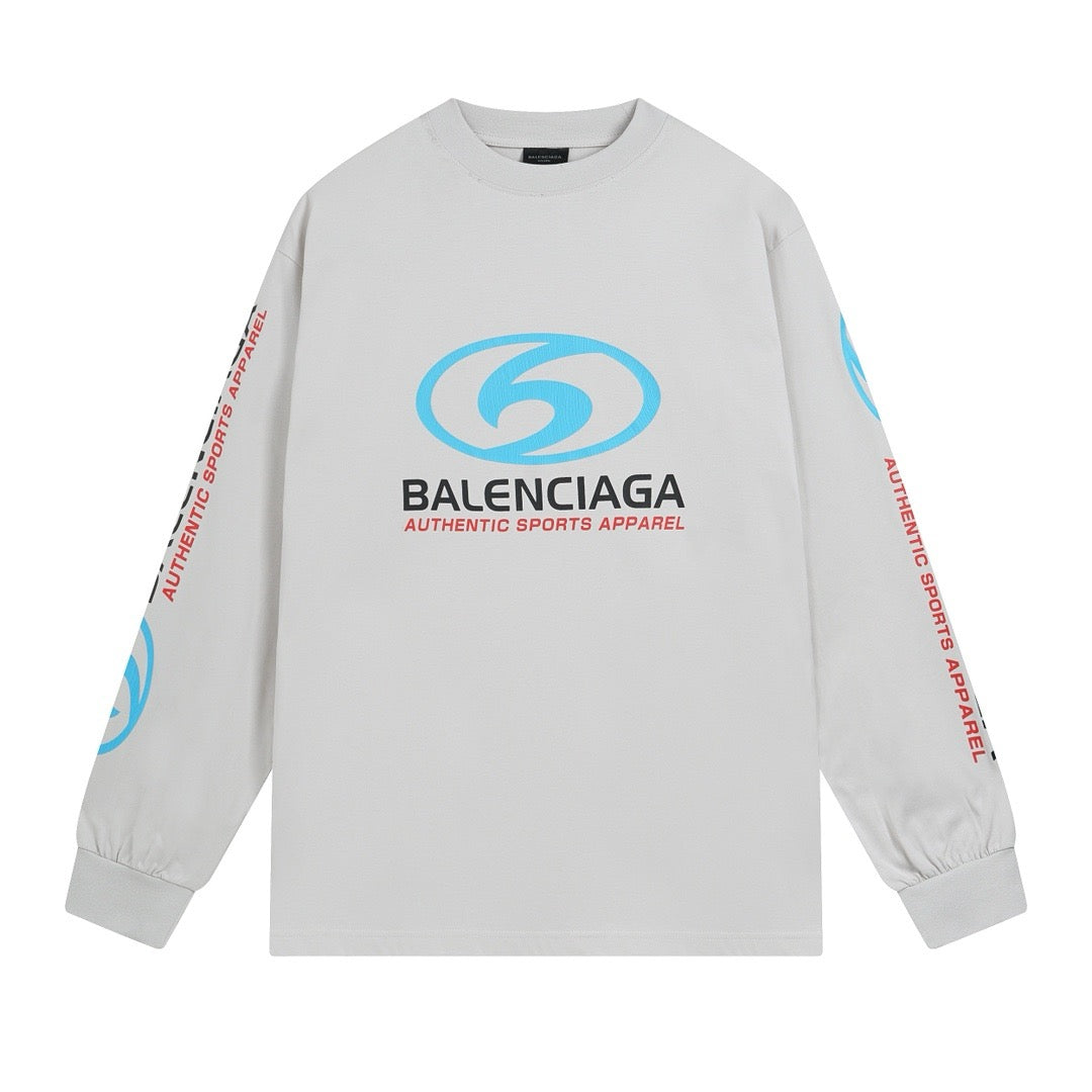 Black Cotton Graphic Long-Sleeve - Men's