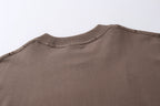 Black Cotton Text Logo Long-Sleeve - Men's