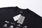 Black Cotton Grid Print Long-Sleeve - Men's