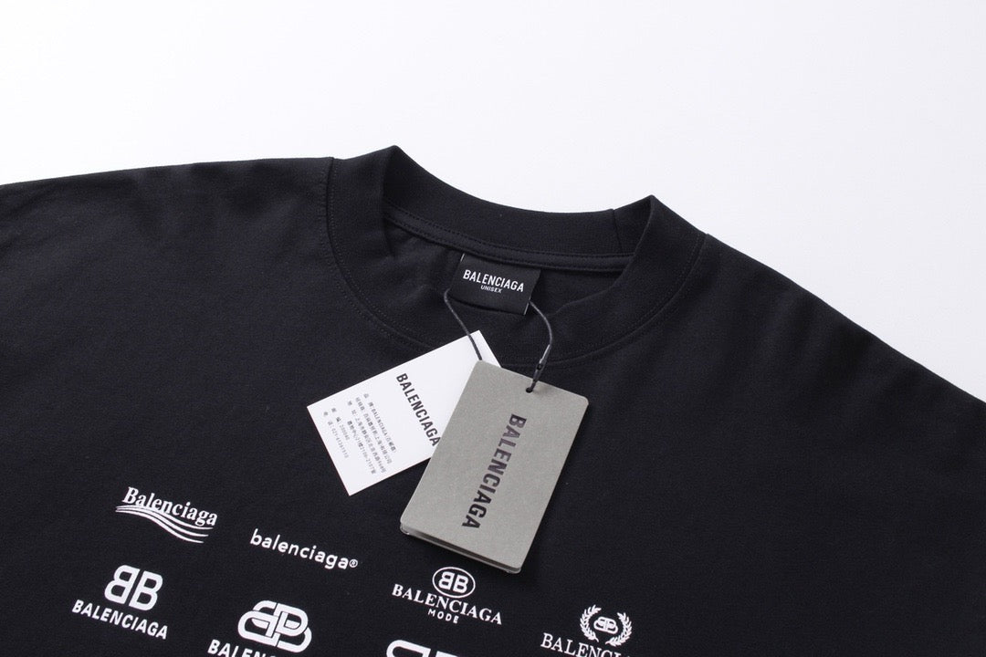 Black Cotton Grid Print Long-Sleeve - Men's