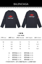 Black Cotton Sports Logo Long-Sleeve - Men's