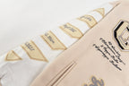Cream Wool Patch Varsity - Men's