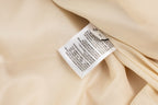 Cream Wool Patch Varsity - Men's