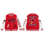 Red Wool Patch Varsity - Men's