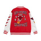 Red Wool Patch Varsity - Men's