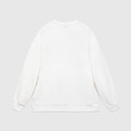 Green Cotton Yellow Text Crewneck - Men's