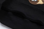 Black Cotton Bear Graphic Crewneck - Men's