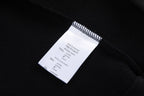 Black Cotton Bear Graphic Crewneck - Men's