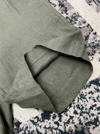 Olive Corduroy Plain Drawstring - Men's