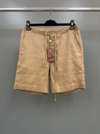 Olive Corduroy Plain Drawstring - Men's