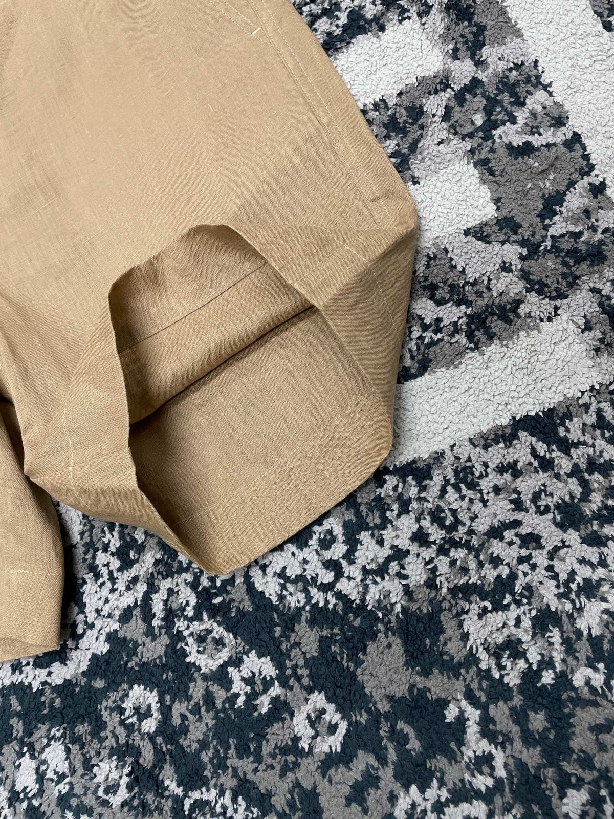 Olive Corduroy Plain Drawstring - Men's