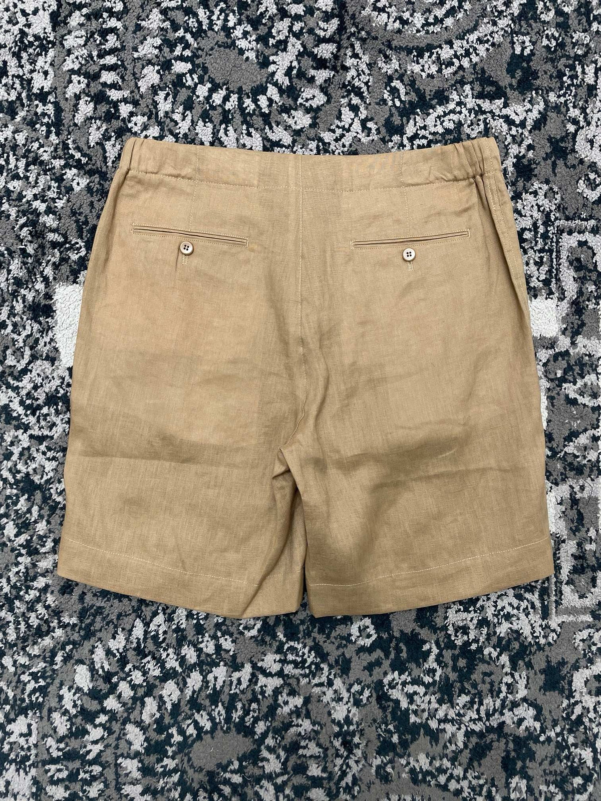 Olive Corduroy Plain Drawstring - Men's