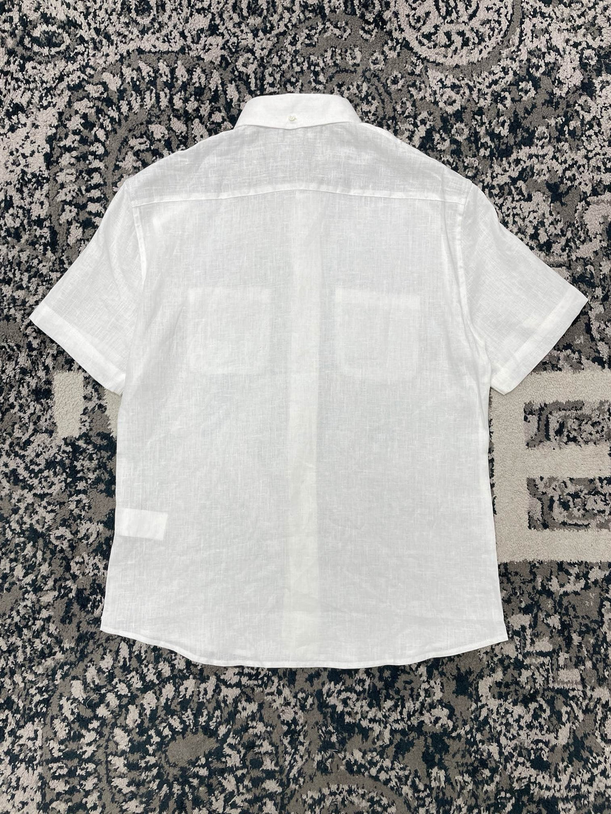 Purple Cotton Twin Pocket Short-Sleeve - Men's