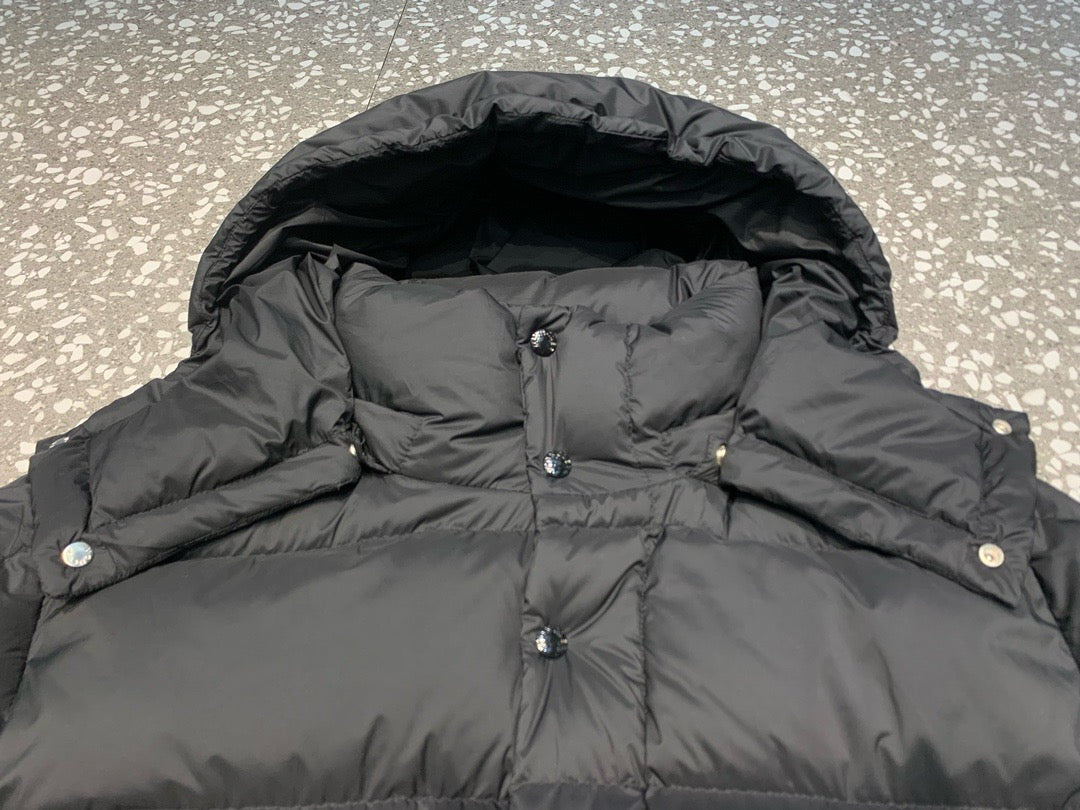 Black Puffer Jacket - Men's