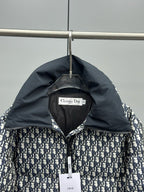Black and White Puffer Jacket - Men's