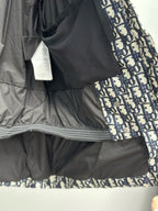 Black and White Puffer Jacket - Men's