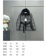 Black and White Puffer Jacket - Men's