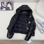 Black and White Puffer Jacket - Men's