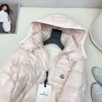 Black and White Puffer Jacket - Men's