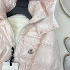 Black and White Puffer Jacket - Men's