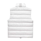Black Nylon Logo Patch Gilet - Men's