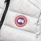 Black Nylon Logo Patch Gilet - Men's