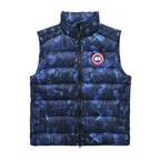 Black Nylon Logo Patch Gilet - Men's