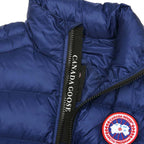 Black Nylon Logo Patch Gilet - Men's
